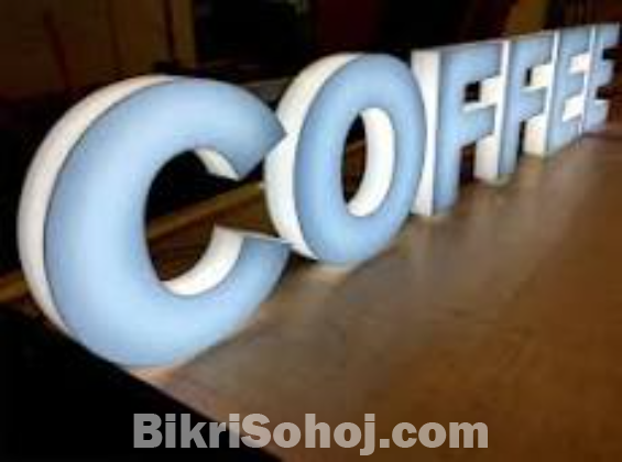 LED Sign Acrylic Name plates Letter Advertising in Dhaka BD